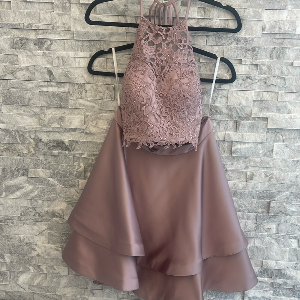 Alyce paris prom dress two piece